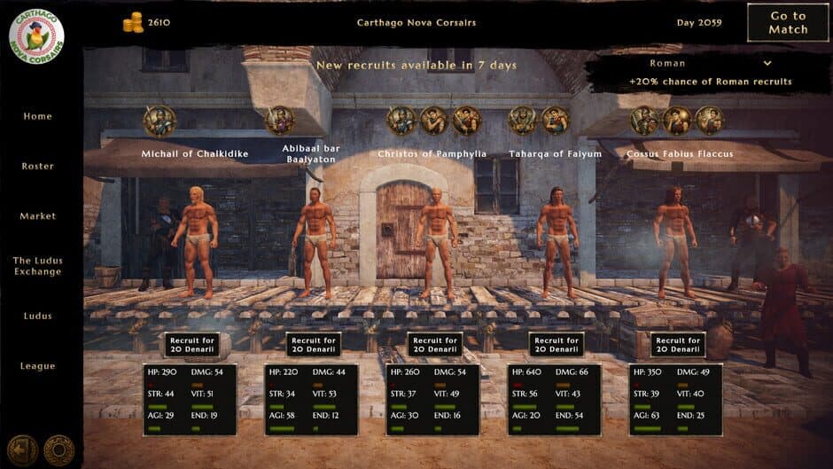 Ludus Magnatus: Gladiator Manager Simulator screenshot 4