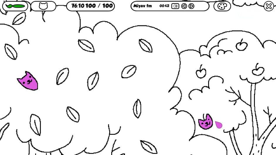 100 Cats Lost in France Find & Color screenshot 3