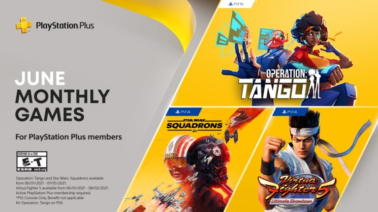 PlayStation Plus Monthly Free Games - PS4 and PS5 - June 2021