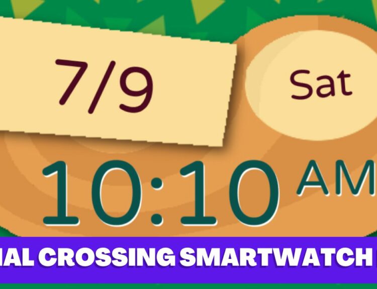 Animal Crossing Smartwatch Face
