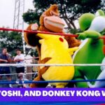 Mario, Yoshi, And Donkey Kong Wrestle IRL