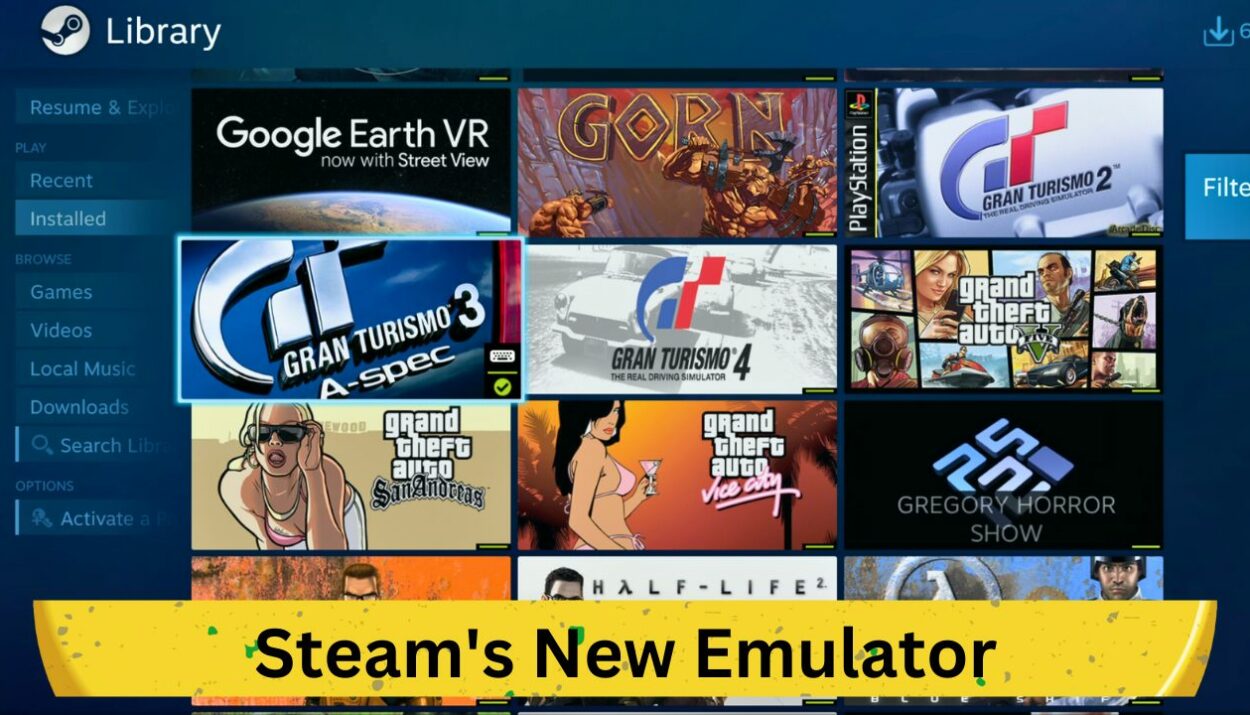 Steam's New Emulator