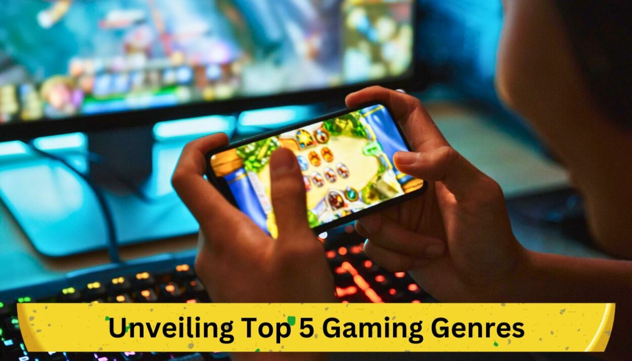 Unveiling Top 5 Gaming Genres and Their Exemplars