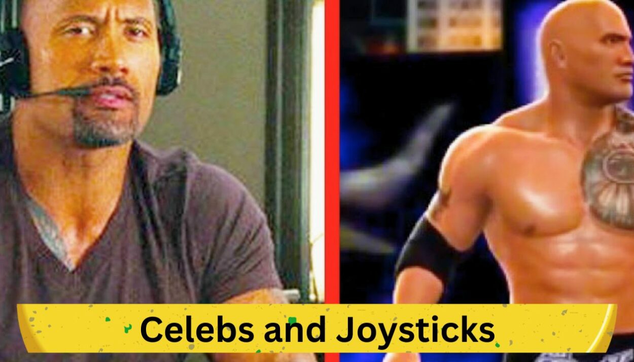 Celebs and Joysticks: Notable Gamers in the Spotlight