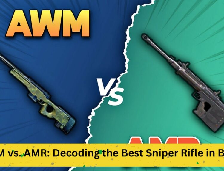 AWM vs. AMR: Decoding the Best Sniper Rifle in BGMI for Dominating the Battlegrounds