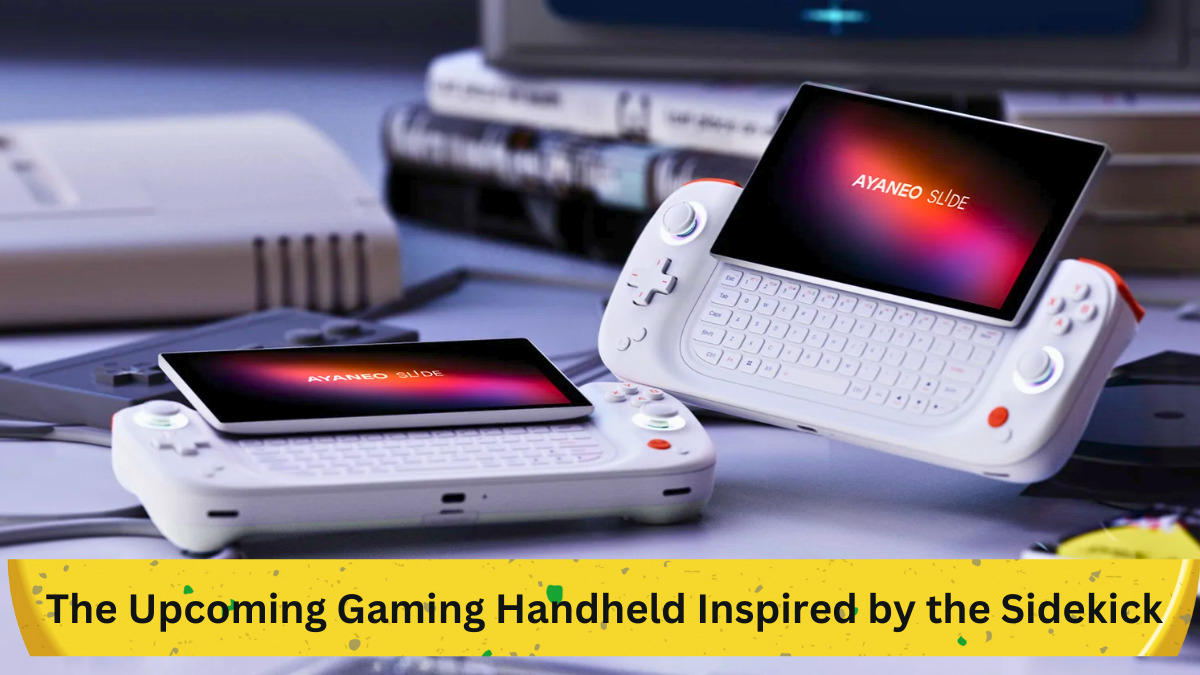 Ayaneo Slide: The Upcoming Gaming Handheld Inspired by the Sidekick