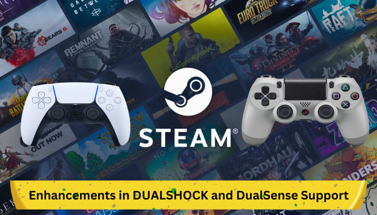Steam Update: Enhanced Support for DUALSHOCK and DualSense Controllers