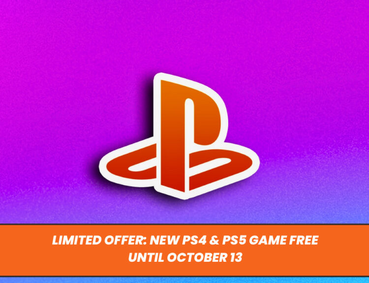 Limited Offer: New PS4 & PS5 Game Free Until October 13