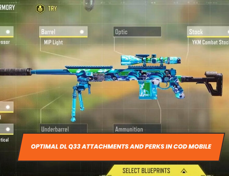 Optimal DL Q33 Attachments and Perks in COD Mobile