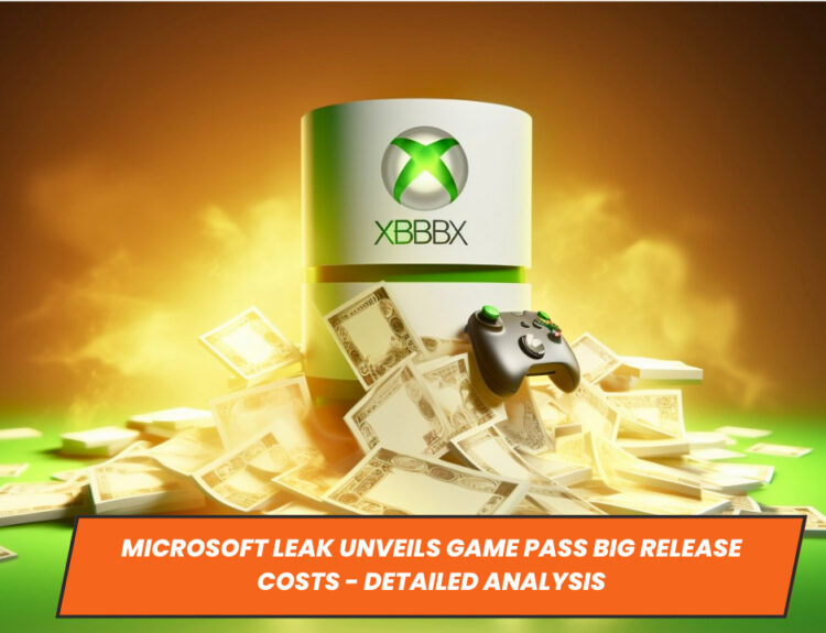 Microsoft Leak Unveils Game Pass Big Release Costs - Detailed Analysis