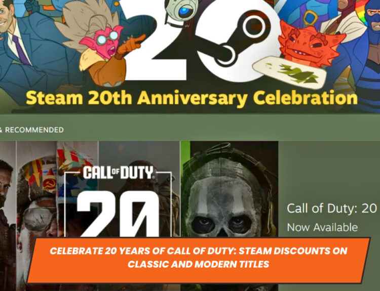 Celebrate 20 Years of Call of Duty: Steam Discounts on Classic and Modern Titles