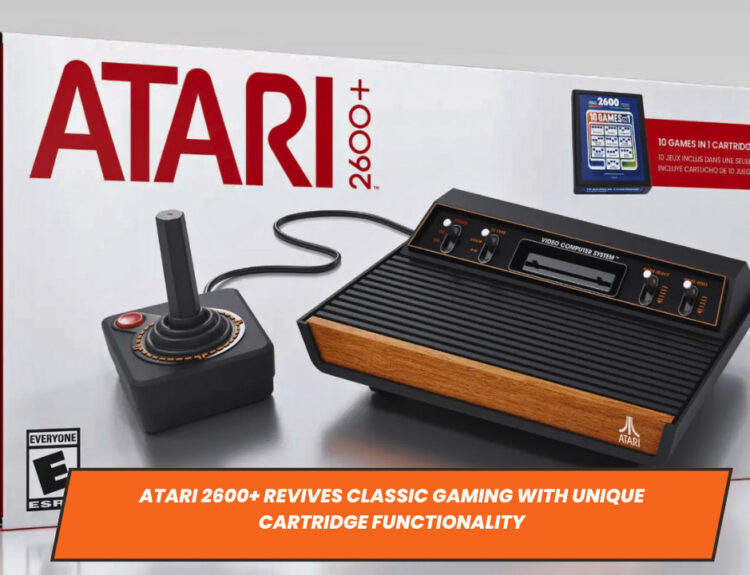 Atari 2600+ Revives Classic Gaming with Unique Cartridge Functionality