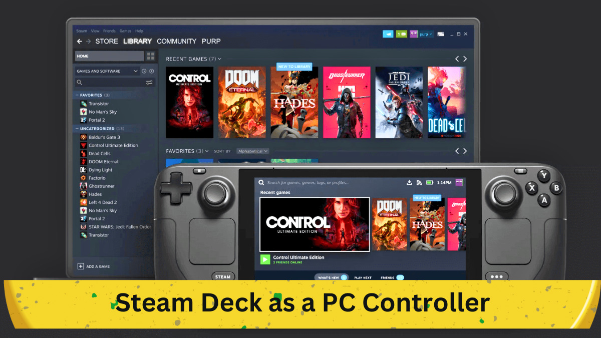 How to Use Your Steam Deck as a PC Controller: Two Comprehensive Methods