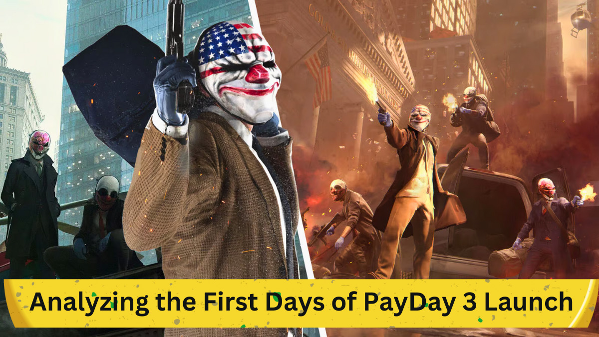 Analyzing the First Days of PayDay 3 Launch: Player Counts and Server Issues