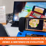 AMD Ryzen-Powered Handheld Gaming PC by Tassei Denki: A Nintendo DS Evolution