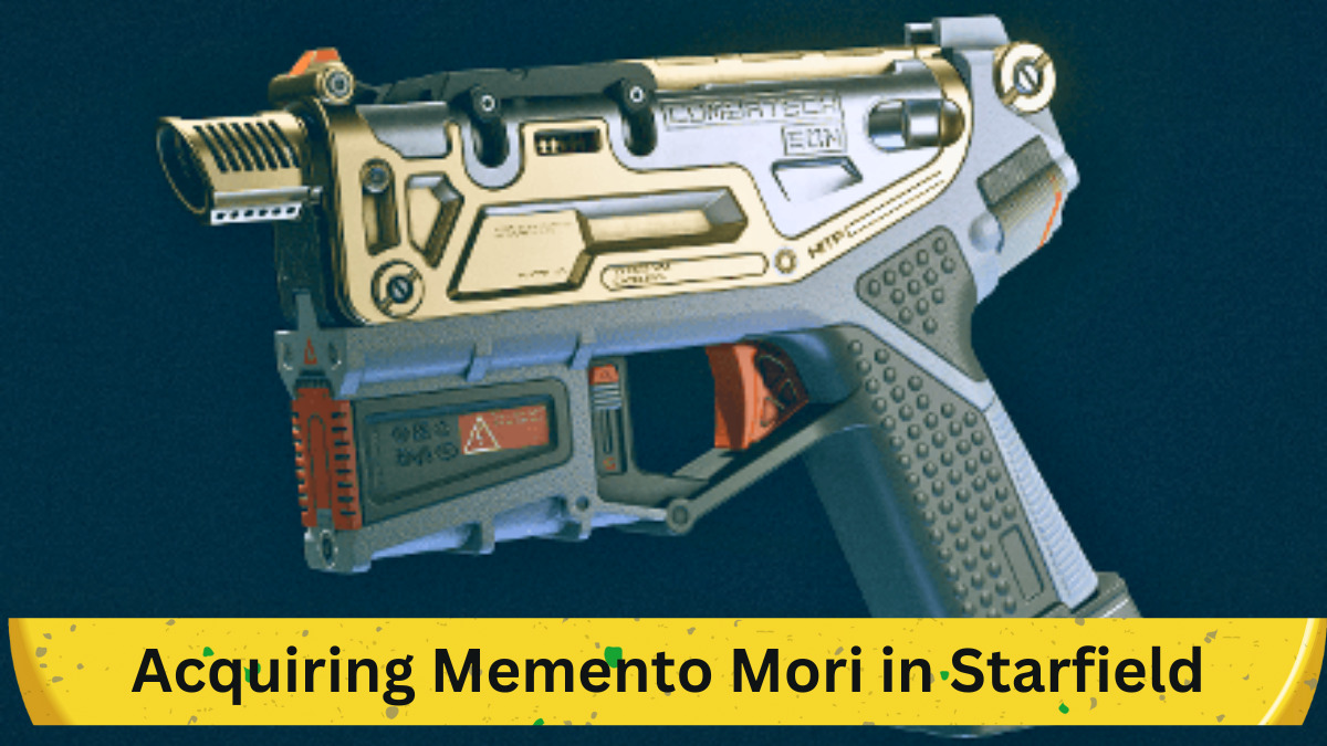 Acquiring Memento Mori in Starfield