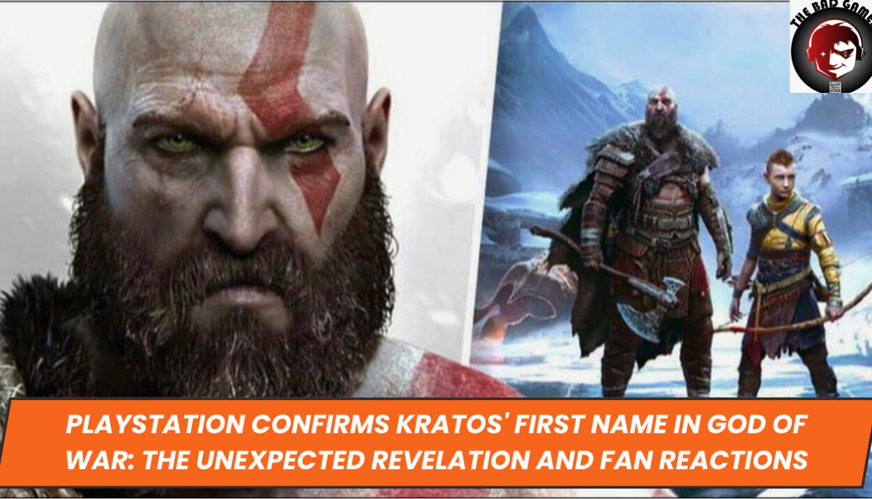 PlayStation Confirms Kratos' First Name in God of War