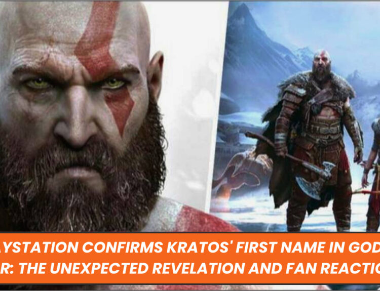 PlayStation Confirms Kratos' First Name in God of War