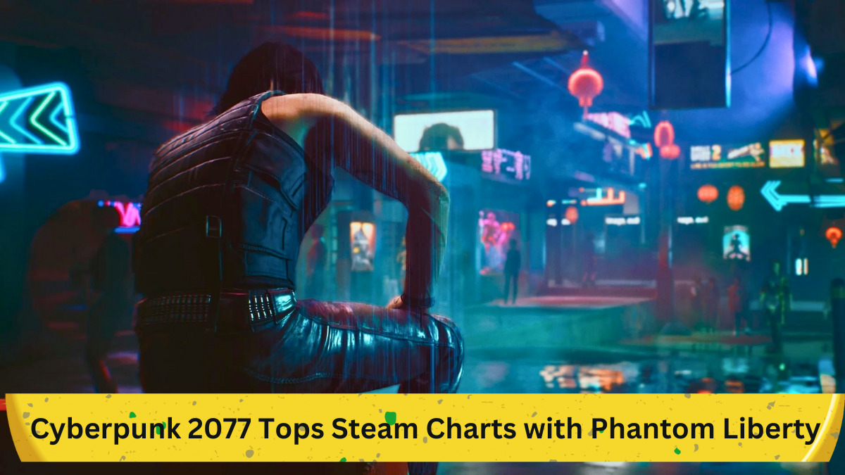 Cyberpunk 2077 Tops Steam Charts with Phantom Liberty Expansion and Massive Discount