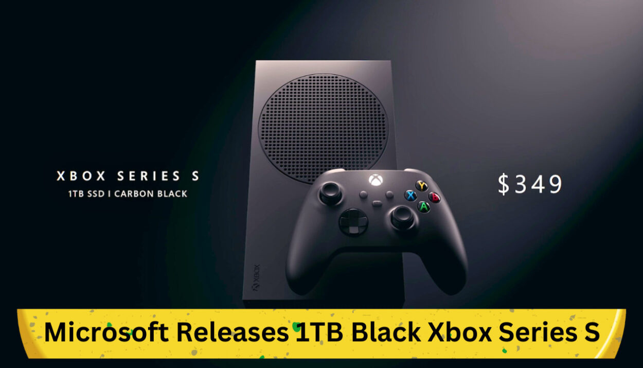 Microsoft Releases 1TB Black Xbox Series S: Details Revealed