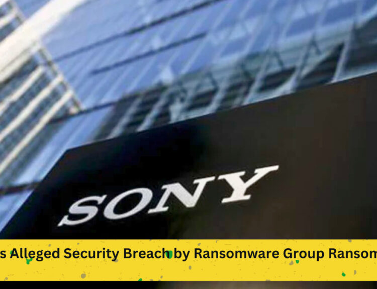 Sony's Alleged Security Breach by Ransomware Group Ransomed.vc: A Detailed Overview