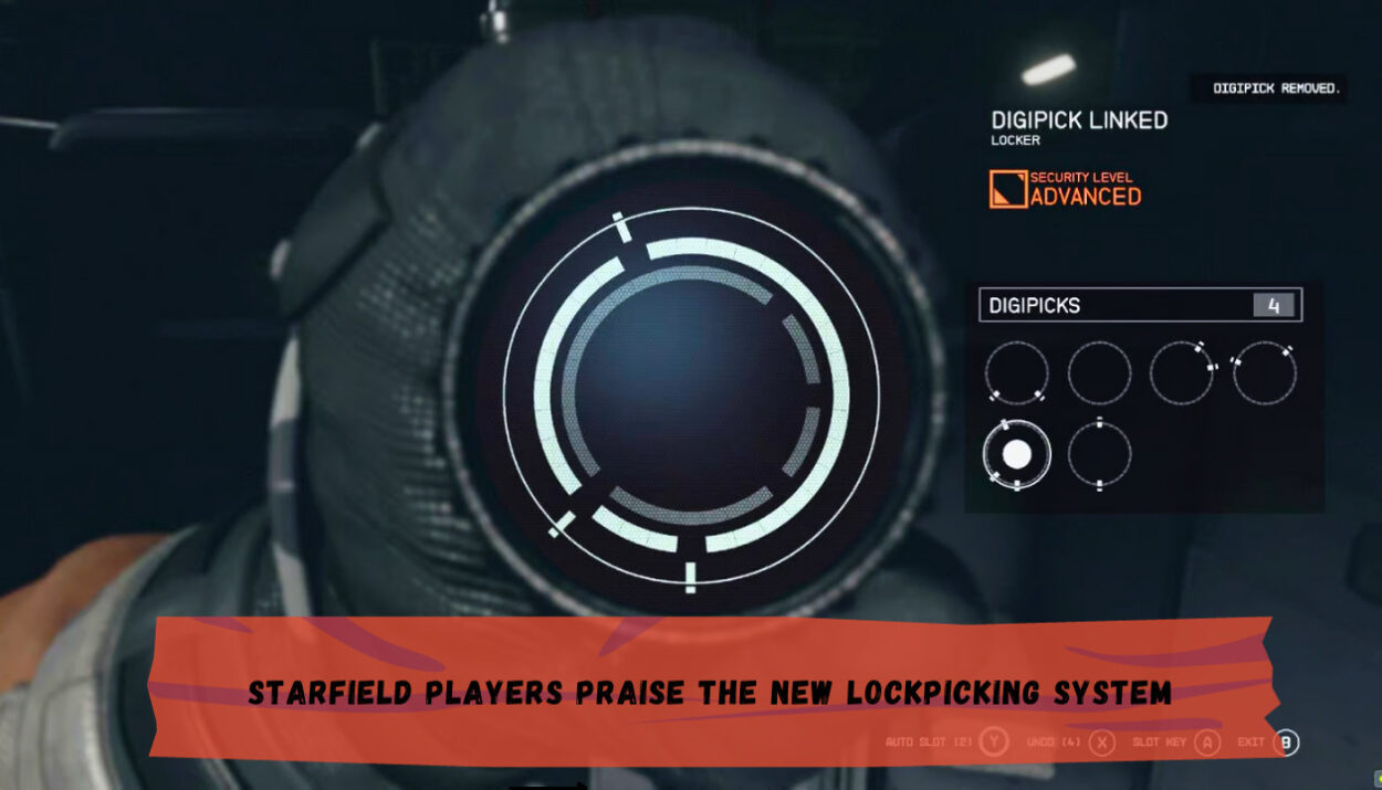Starfield Players Praise the New Lockpicking System