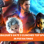 Baldur's Gate 3 Clinches Top Spot in PS5 Ratings