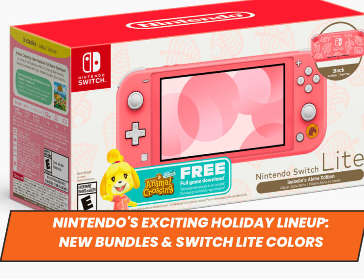 Nintendo's Exciting Holiday Lineup: New Bundles & Switch Lite Colors