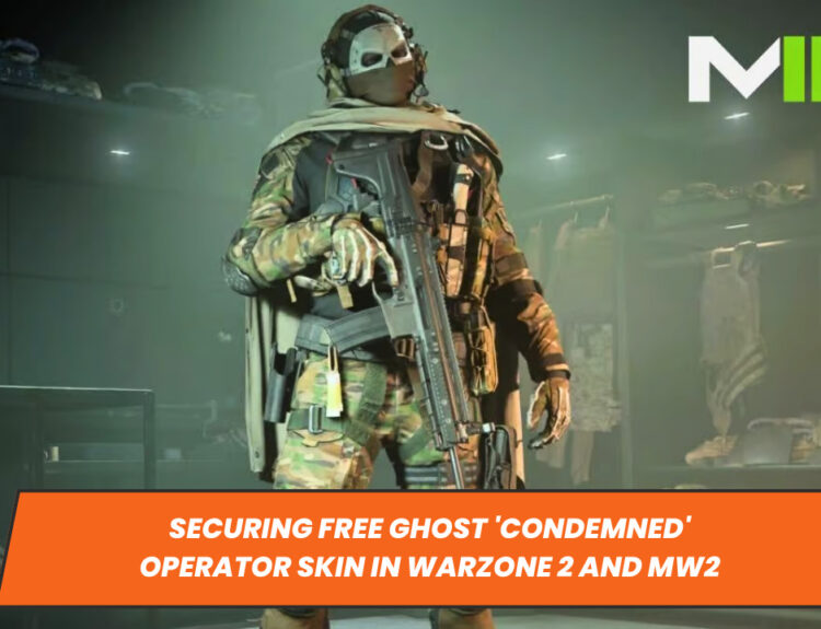 Securing Free Ghost 'Condemned' Operator Skin in Warzone 2 and MW2