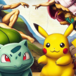 Artistic Fusion: A Detailed Look at Renaissance-Inspired Pokémon Paintings of Pikachu and Bulbasaur