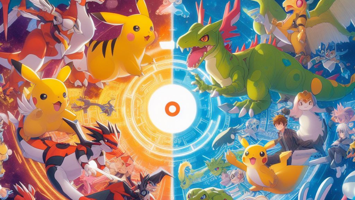 Pokemon and Digimon Crossover: How a Fan Reimagined the Original Starter Trio