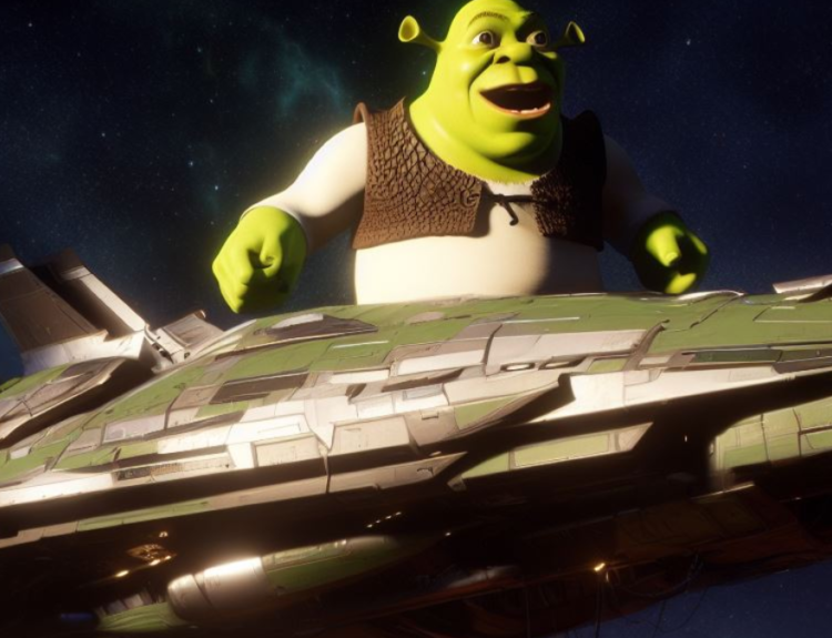 Unleashing Creativity in Starfield: A Player Builds a Spaceship Resembling Shrek