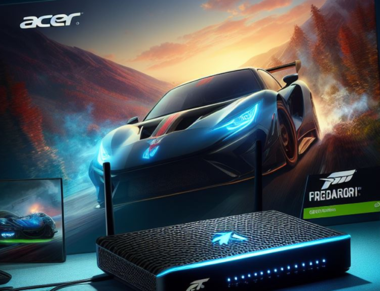 Forza Motorsport and Acer Predator Connect 6E on GeForce NOW