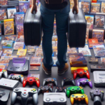 Iconic Gaming Legacy: Over 140 Games and 14 Consoles Collection for Sale